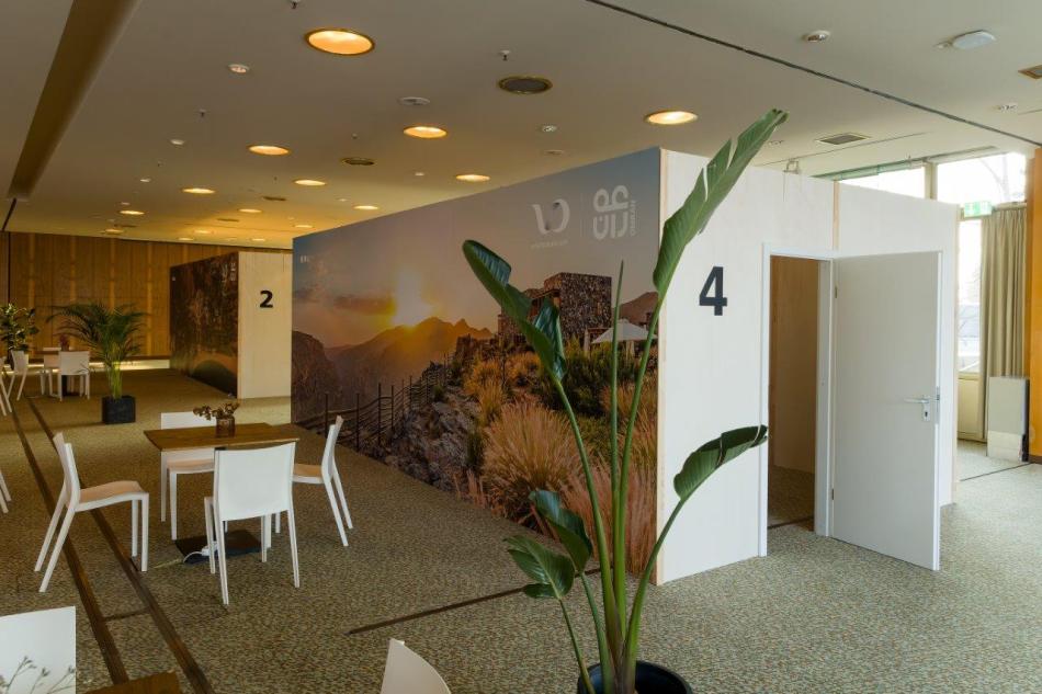 Meetingräume; Setbau; Wandbau; Green Expo Design